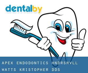 Apex Endodontics-Hndrsnvll: Watts Kristopher DDS (Hendersonville)