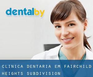 Clínica dentária em Fairchild Heights Subdivision