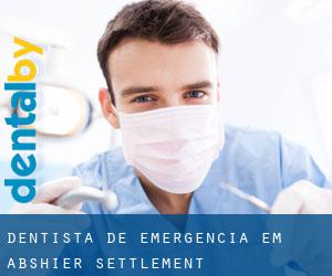Dentista de emergência em Abshier Settlement
