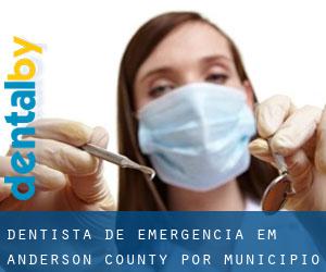Dentista de emergência em Anderson County por município - página 1