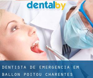 Dentista de emergência em Ballon (Poitou-Charentes)
