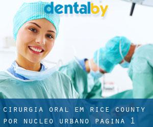 Cirurgia oral em Rice County por núcleo urbano - página 1