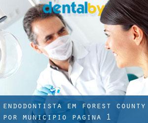 Endodontista em Forest County por município - página 1