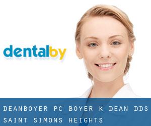 Deanboyer PC: Boyer K Dean DDS (Saint Simons Heights)