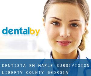 dentista em Maple Subdivision (Liberty County, Georgia)