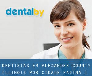 dentistas em Alexander County Illinois por cidade - página 1