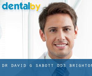 Dr. David G. Sabott, DDS (Brighton)