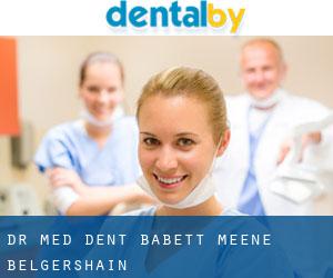 Dr. med. dent. Babett Meene (Belgershain)