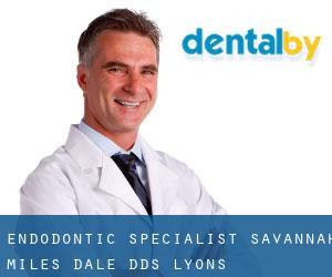 Endodontic Specialist-Savannah: Miles Dale DDS (Lyons)