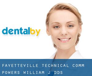 Fayetteville Technical Comm: Powers William J DDS (Summertime)