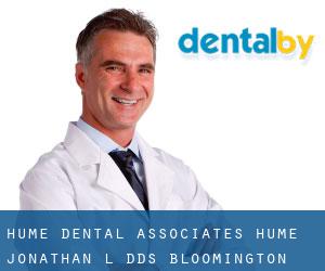 Hume Dental Associates: Hume Jonathan L DDS (Bloomington)