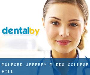 Mulford Jeffrey M Dds (College Hill)
